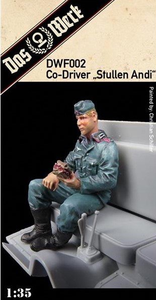 Das Werk DWF002 Figurine copilote "Stullen Andi" 1/35