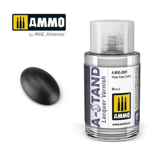 Munitions de Mig 2501 A-STAND Klear kote Satin 30ml