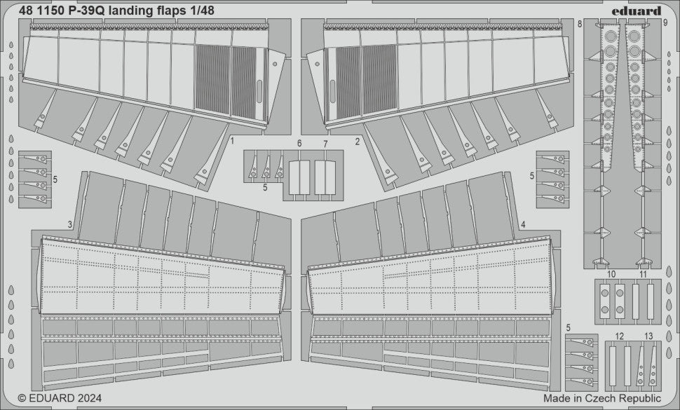 Kit de détails Eduard BIG49433 P-39Q pour Arma Hobby 1/48 – image 3