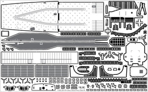 Pontos 37019F1 USS FFG Oliver Hazard Perry Class Long Hull Detail Up Set ADVANCED 1/350 – image 10