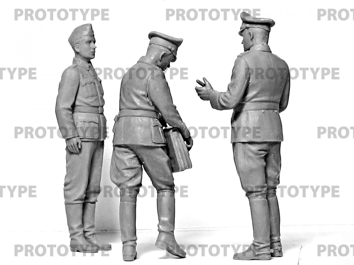 ICM 24020 Personnel d&amp;#39;état-major allemand de la Seconde Guerre mondiale 1/24 – imagen 5