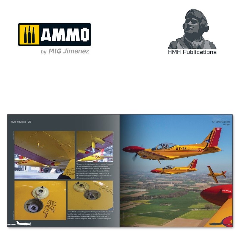 HMH Publications DH-016 SIAI Marchetti SF.260 (VERsion anglaise) – immagine 3