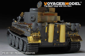 Maquette Voyager PE351181 Char Tiger I allemand de la Seconde Guerre mondiale, première production (pour Border BT-010) 1/35 – Bild 22