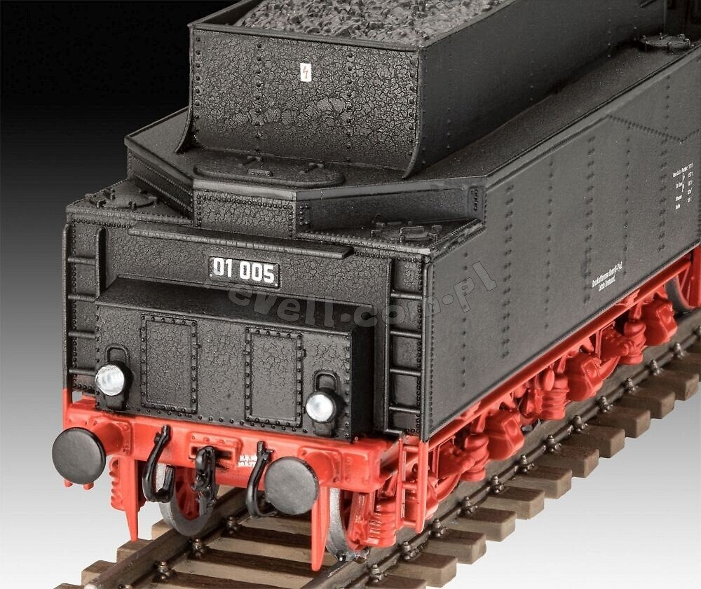 Revell 02172 Schwere Schnellzuglokomotive avec Tender 2&amp;#39;2 T32 BR 01 1/87 – imagen 4