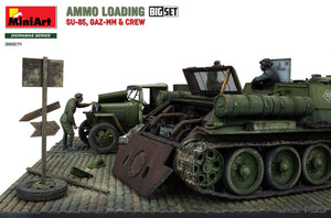 Miniart 36071 CHARGEMENT DE MUNITIONS. SU-85, GAZ-MM et ÉQUIPAGE. GRAND ENSEMBLE 1/35 – image 7
