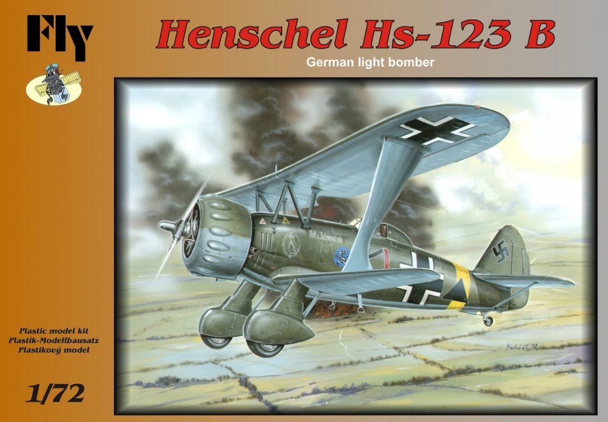 Fly 72010 Henschel Hs-123 B 1/72