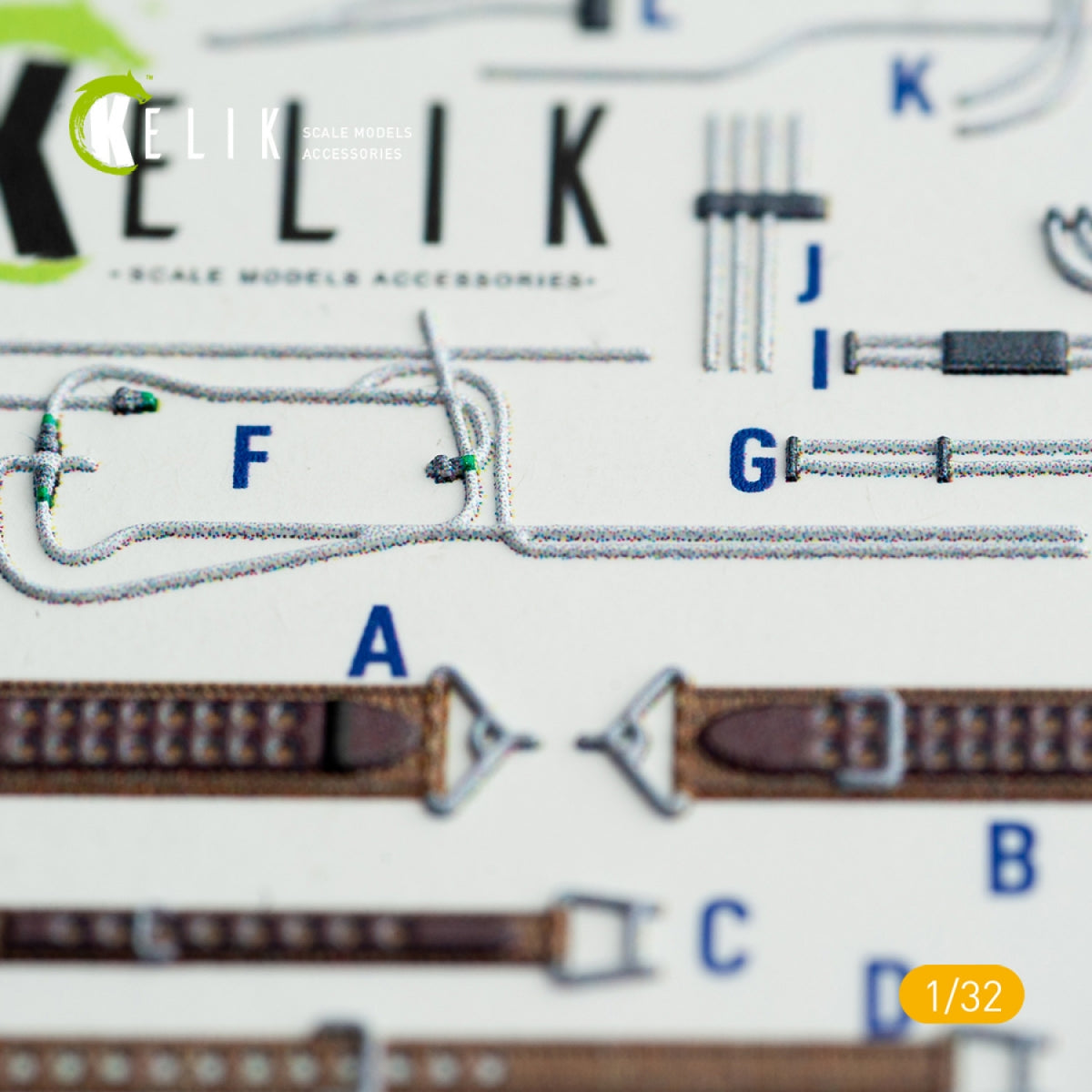 KELIK K32017 A6M2B ZEKE - DÉCALCOMANIES 3D INTÉRIEURES POUR MAQUETTE TAMIYA 1/32 – immagine 7