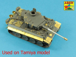 Canon Aber 48L-06 de 88 mm KwK 36 L/56 Tiger I (version initiale) (pour AFV Club / Tamiya) au 1/48  – image 7