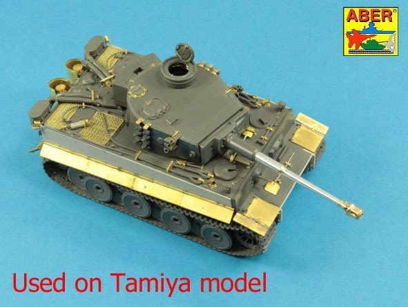 Canon Aber 48L-06 de 88 mm KwK 36 L/56 Tiger I (version initiale) (pour AFV Club / Tamiya) au 1/48  – image 7