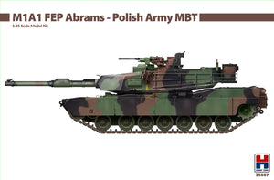 Hobby 2000 35007 M1A1 FEP Abrams - Char de combat principal de l&amp;#39;armée polonaise (RFM + CARTOGRAF) 1/35