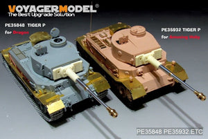 Maquette Voyager PE35932 Panzerkampfwagen VI allemand de la Seconde Guerre mondiale (P) pour AMUSING 35A023 1/35 – image 12