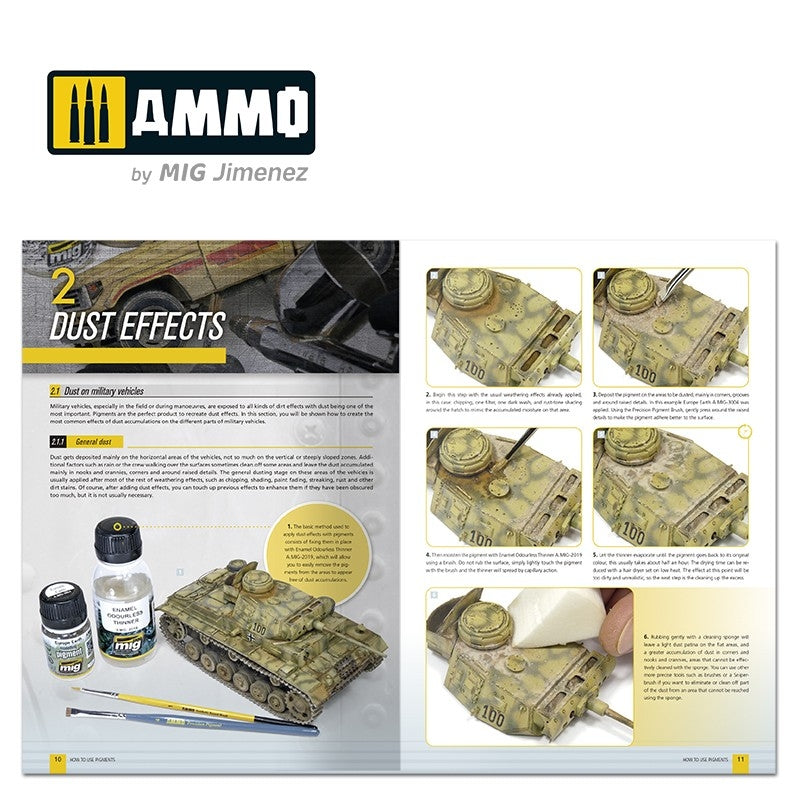 Munitions du Mig 6293 : Comment utiliser les pigments - Guide de modélisation des munitions (anglais) – image 3