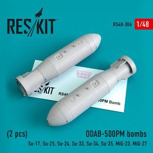 RESKIT RS48-0306 ODAB-500PM BOMBES (2PCS) 1/48