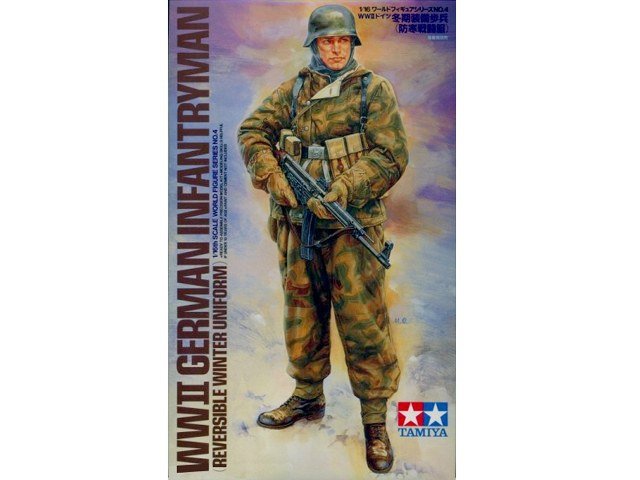 Tamiya 36304 Fantassin allemand de la Seconde Guerre mondiale (1/16)