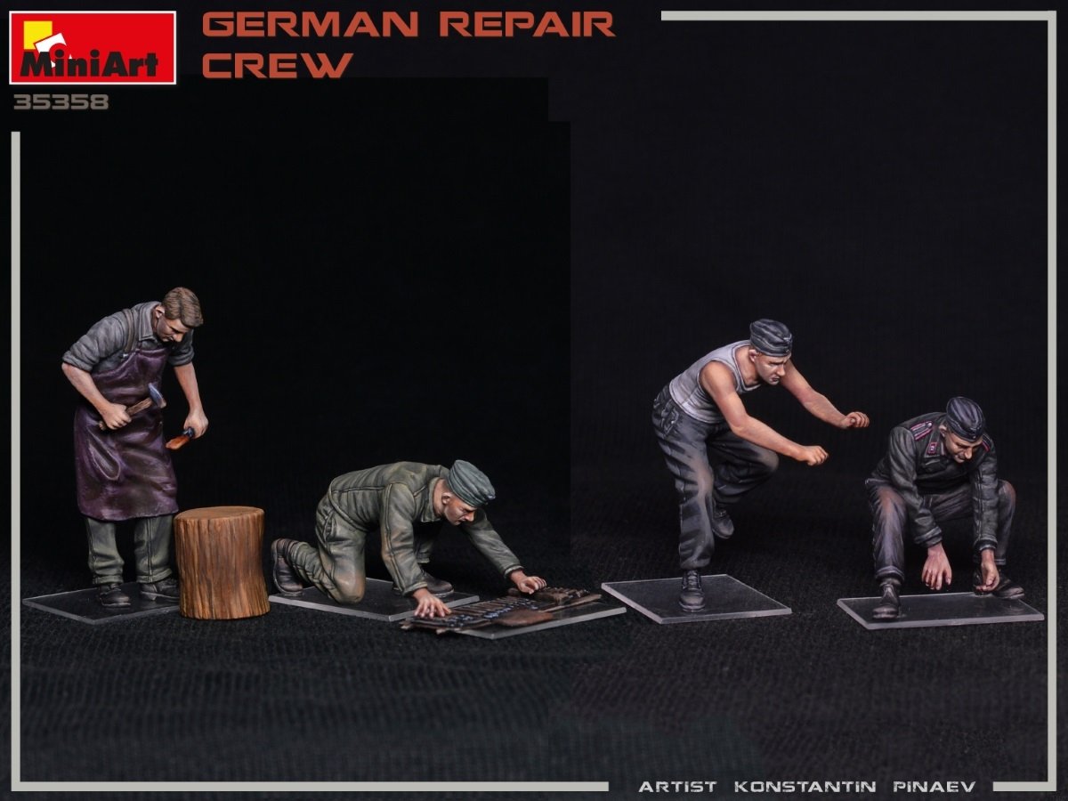 MiniArt 35358 ÉQUIPE DE RÉPARATION ALLEMANDE 1/35 – image 2