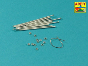 Aber 16170A Jeu de goupilles pour chenilles de rechange du char Panther (12 pièces) 1/16