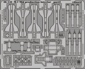 Intérieur Eduard 36142 M-7 de production intermédiaire, échelle 1/35, Dragon