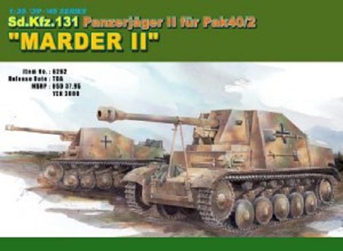 Dragon 6262 Sd.Kfz. 131 Panzerjaeger II fourrure Pak 40/2 &amp;quot;Marder II (1/35)