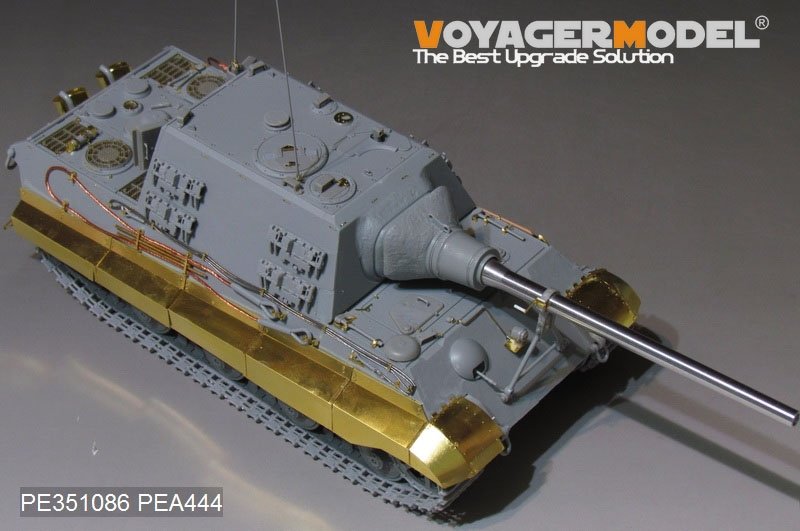 Voyager modèle PE351086 WWII allemand Sd.Kfz.186 Jagdtiger Porsche Production Basic pour Takom 1/35 – image 6
