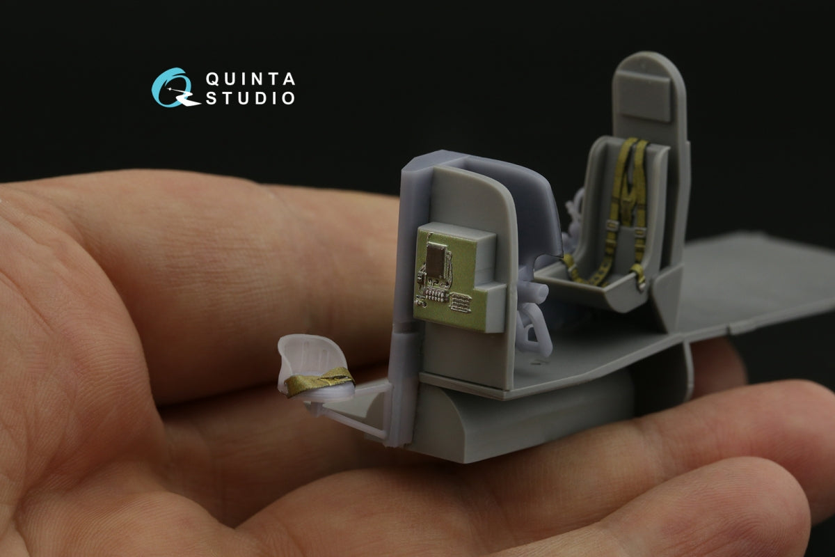 Quinta Studio QD+48379 Bristol Beaufort Mk.I Intérieur imprimé en 3D et coloré sur papier décalcomanie (ICM) (avec pièces en résine imprimées en 3D) 1/48 – immagine 5