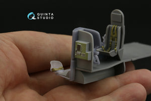 Quinta Studio QD+48379 Bristol Beaufort Mk.I Intérieur imprimé en 3D et coloré sur papier décalcomanie (ICM) (avec pièces en résine imprimées en 3D) 1/48 – immagine 5