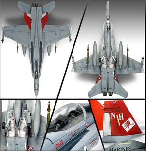 Academy 12520 USMC F/A-18 VMFA-232 RED DEVILS 1/72 – zdjęcie 2