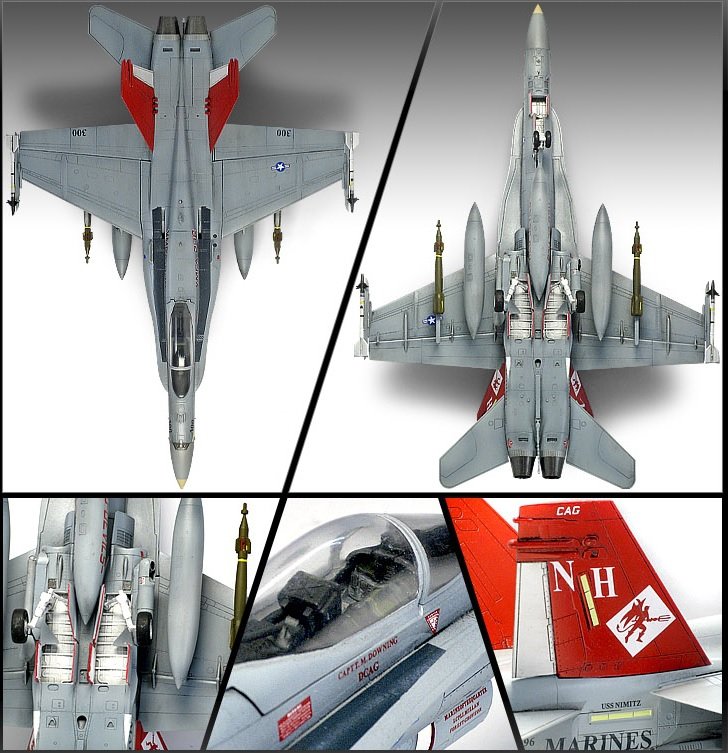 Academy 12520 USMC F/A-18 VMFA-232 RED DEVILS 1/72 – zdjęcie 2