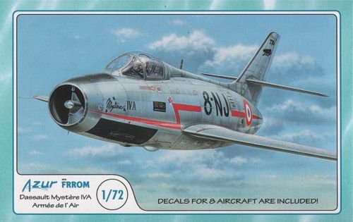 Azur FR020 Dassault Mystère IVA Armée de l'Air (1/72)