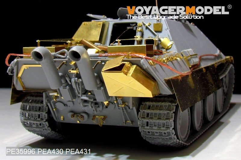 Kit de mise à niveau de base Voyager Model PE35996 pour Jagdpanther G2 de la Seconde Guerre mondiale, compatible avec la maquette TAKOM 2118 au 1/35 – image 13