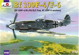 Maquette A-Model 72132 Messerschmitt Bf-109F4/R1/R5/B/Z Trop/F6 versions 1/72