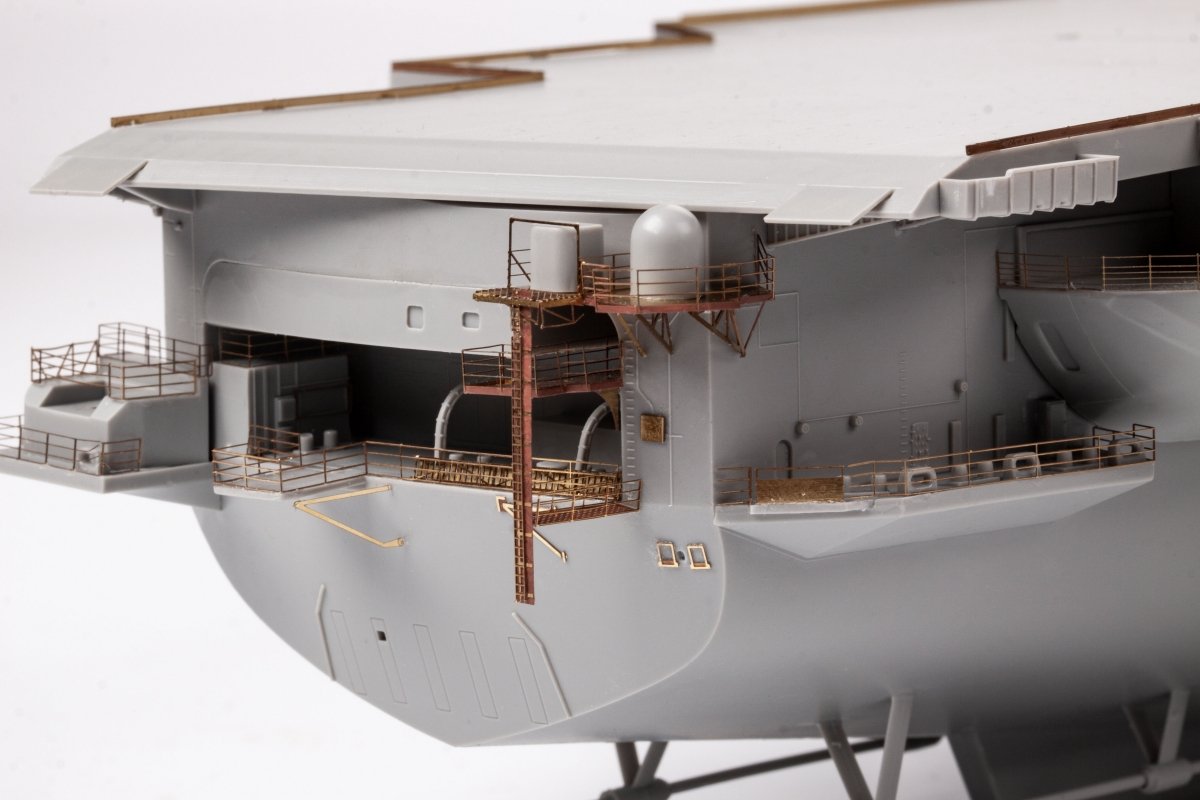 Eduard 53283 USS Constellation CV-64 partie 3 - rambardes et filets de sécurité TRUMPETER 1/350 – immagine 9