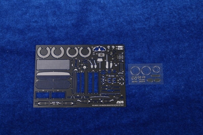 KA Models KE-24033 MAZDA ROADSTER - PIÈCE DE DÉTAIL EN PHOTODÉCRÉATION 1/24