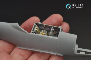 Intérieur imprimé en 3D et coloré sur papier décalcomanie Quinta Studio QD48089 Me-262A (pour kit HobbyBoss) 1/48  – image 7