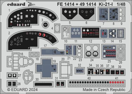 Eduard BIG49403 Ki-21-I ICM 1/48  – image 3