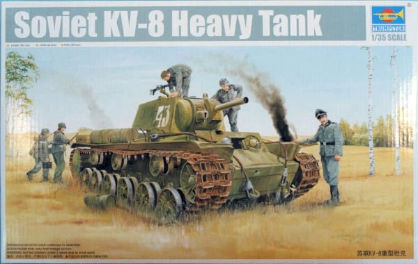 Trumpeter 01565 Char lourd soviétique KV-8 (1/35)