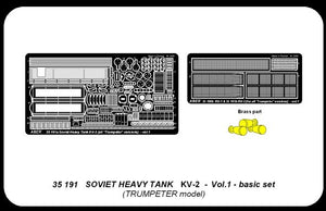 Aber 35191 Char lourd russe KV-2 - vol.1 - set de base (1/35) – immagine 5