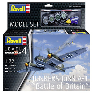 Revell 64972 Junkers Ju 88 A-1 Bataille d&amp;#39;Angleterre - maquette au 1/72