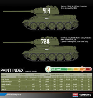 Academy 13290 T-34/85 n° 112 Production d&amp;#39;usine (1/35) – Bild 6