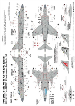 HobbyDecal AL72011V1 Sea Harrier FA.2 1/72 – immagine 2