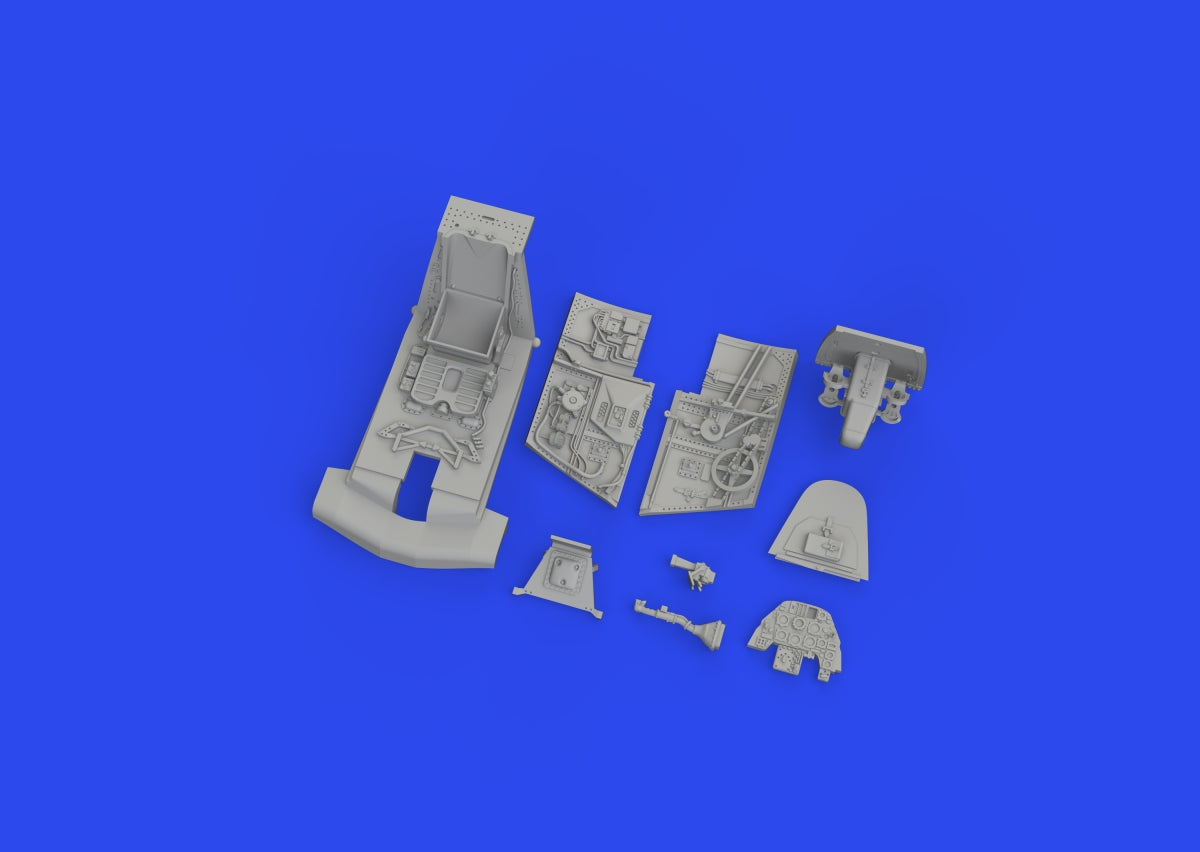Maquette Eduard 672343 Bf 109G-4 cockpit (impression) Eduard 1/48 – immagine 6