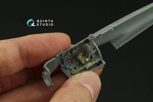 Intérieur imprimé en 3D et coloré sur papier décalcomanie Quinta Studio QD72171 A6M3 Zero (Tamiya) 1/72 – immagine 9