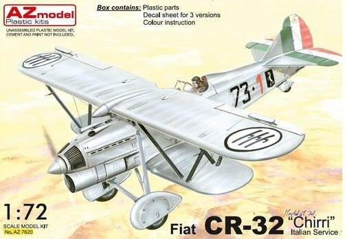 AZmodel AZ7620 Fiat CR-32 Chirri service italien 1/72