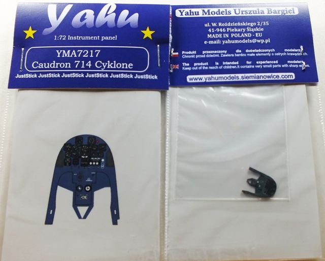 Yahu YMA7217 Caudron C.714 Cyclone (RS) 1/72 