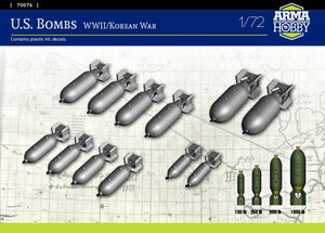 Arma Hobby 70076 Bombes américaines Seconde Guerre mondiale/Guerre de Corée 1/72  – imagen 2