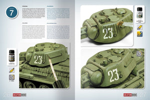 AMMO of Mig Jimenez 6600 How to Paint 4BO Green Vehicles Solution Book – zdjęcie 3