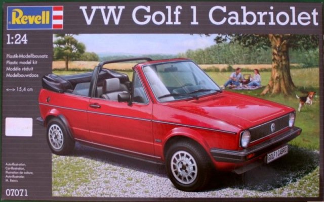 Revell 07071 VW Golf 1 Cabriolet (1/24)