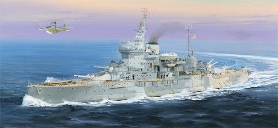 Trumpeter 05325 Cuirassé HMS Warspite 1942 (1/350)