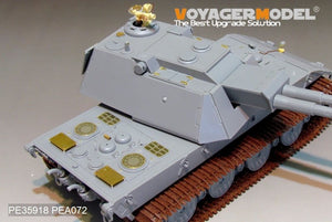 Maquette Voyager PE35918 Char super-lourd allemand E-100 de la Seconde Guerre mondiale pour AMUSING HOBBY, échelle 1/35 – image 4