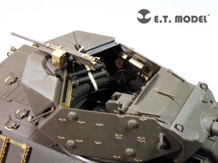 ET Model E35-253 Chasseur de chars M10 de l&amp;#39;armée américaine (production intermédiaire) (Pour TAMIYA 35350) (1/35) – image 9