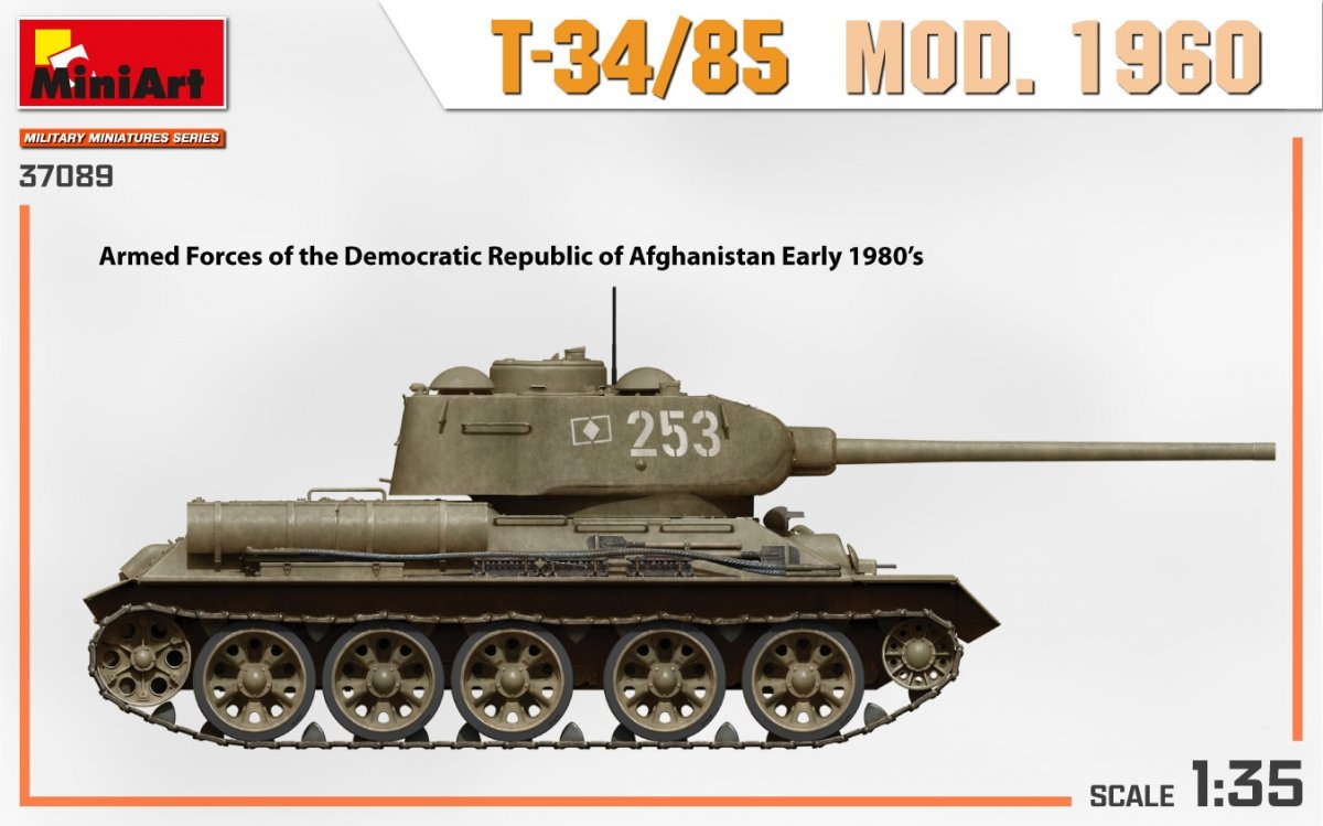 MiniArt 37089 T-34/85 MOD. 1960 1/35 – Bild 5